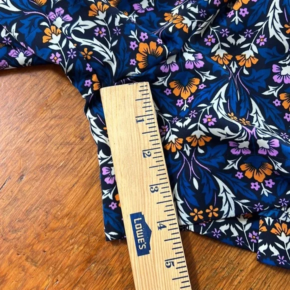 JOY JOY Blue OLIVIA Print Smocked Shorts, NWT - Picture 10 of 10